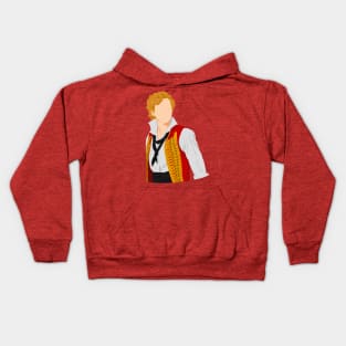 Enjolras With Red Vest Kids Hoodie